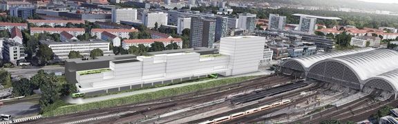 Bauprojekt NetWorkHub in Dresden (Quelle: S&G Development GmbH Leipzig – Frankfurt am Main)
